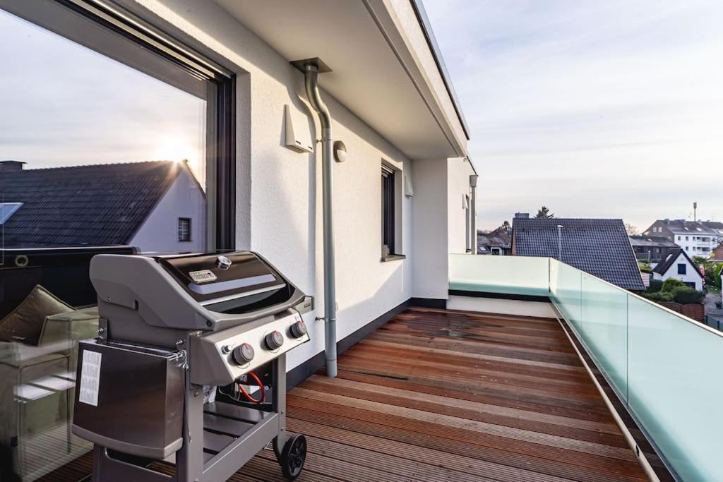 A&V Apartments Wunderschoene Penthouse Wohnung Мёрс Экстерьер фото